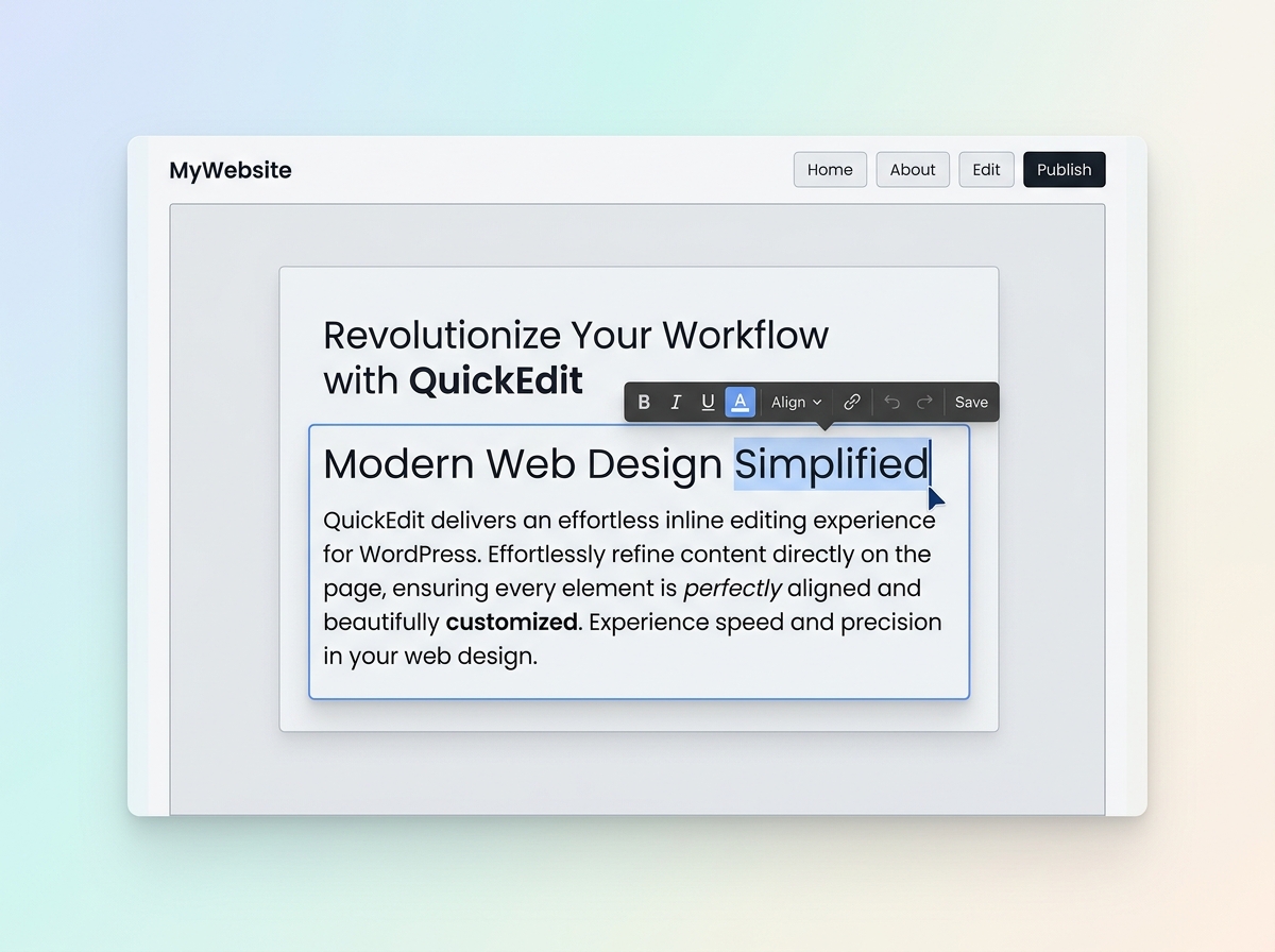 QuickEdit Plugin